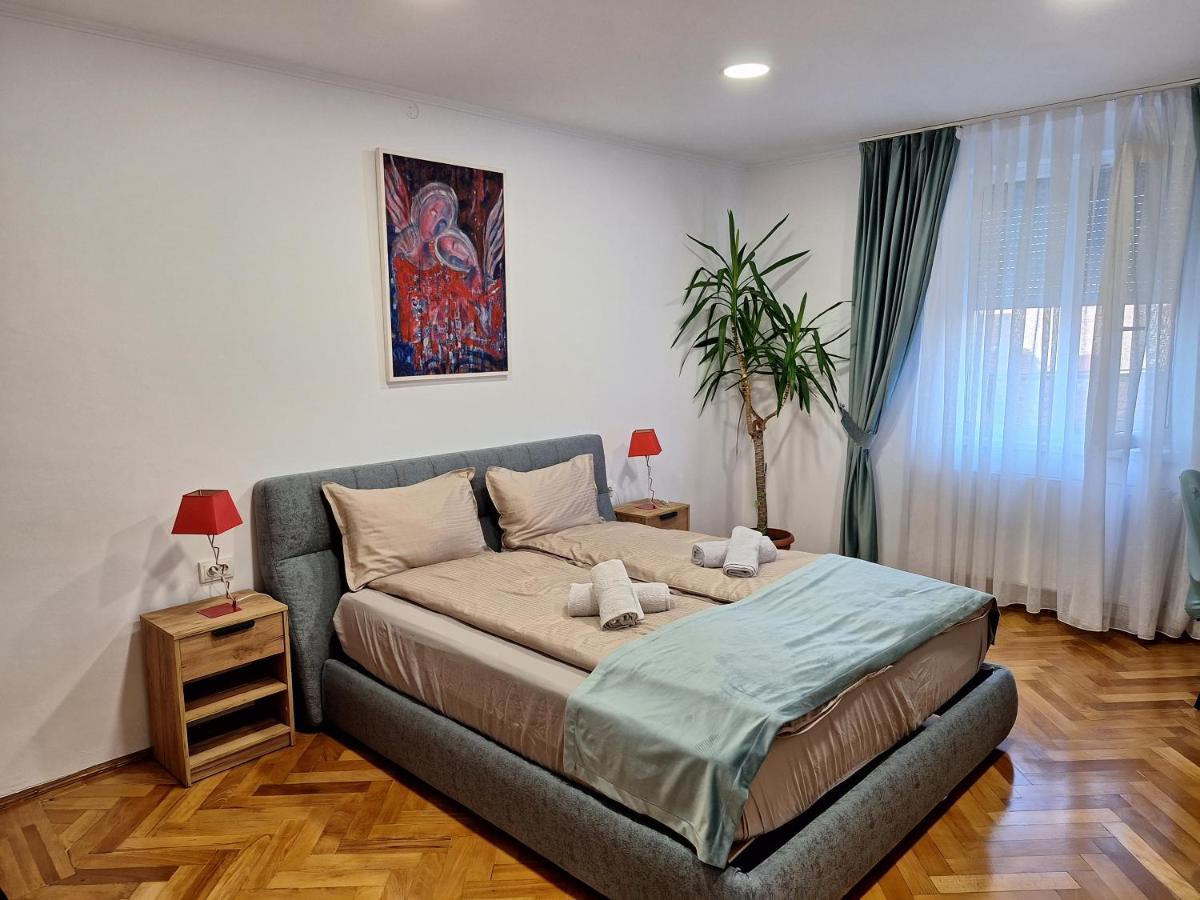 Black Eagle Central Unirii Square, 2 King Size Bedrooms, Free Private Parking Oradea Bagian luar foto