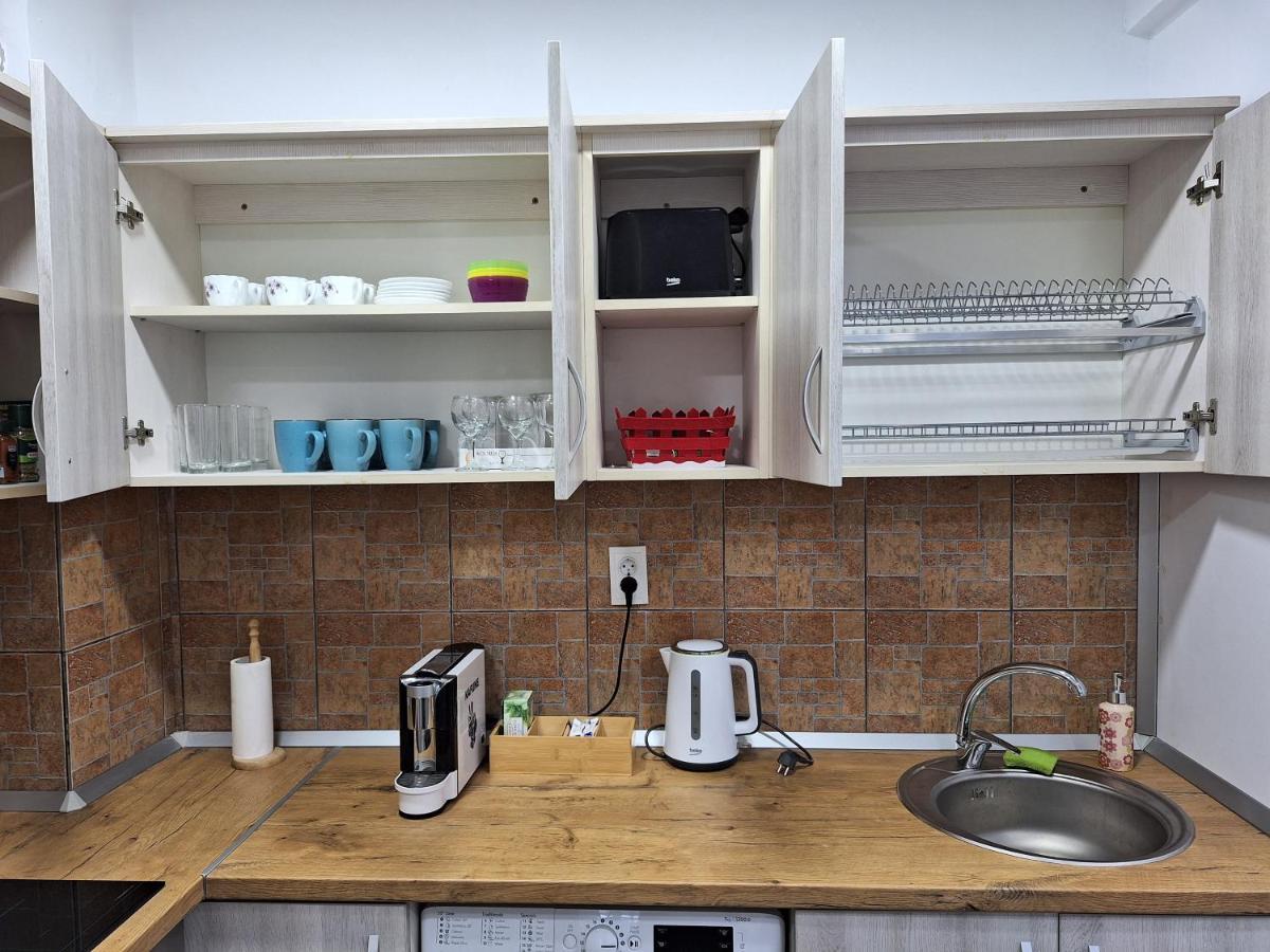 Black Eagle Central Unirii Square, 2 King Size Bedrooms, Free Private Parking Oradea Bagian luar foto